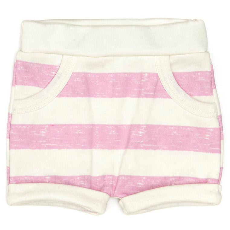 Pink Stripe Shorts