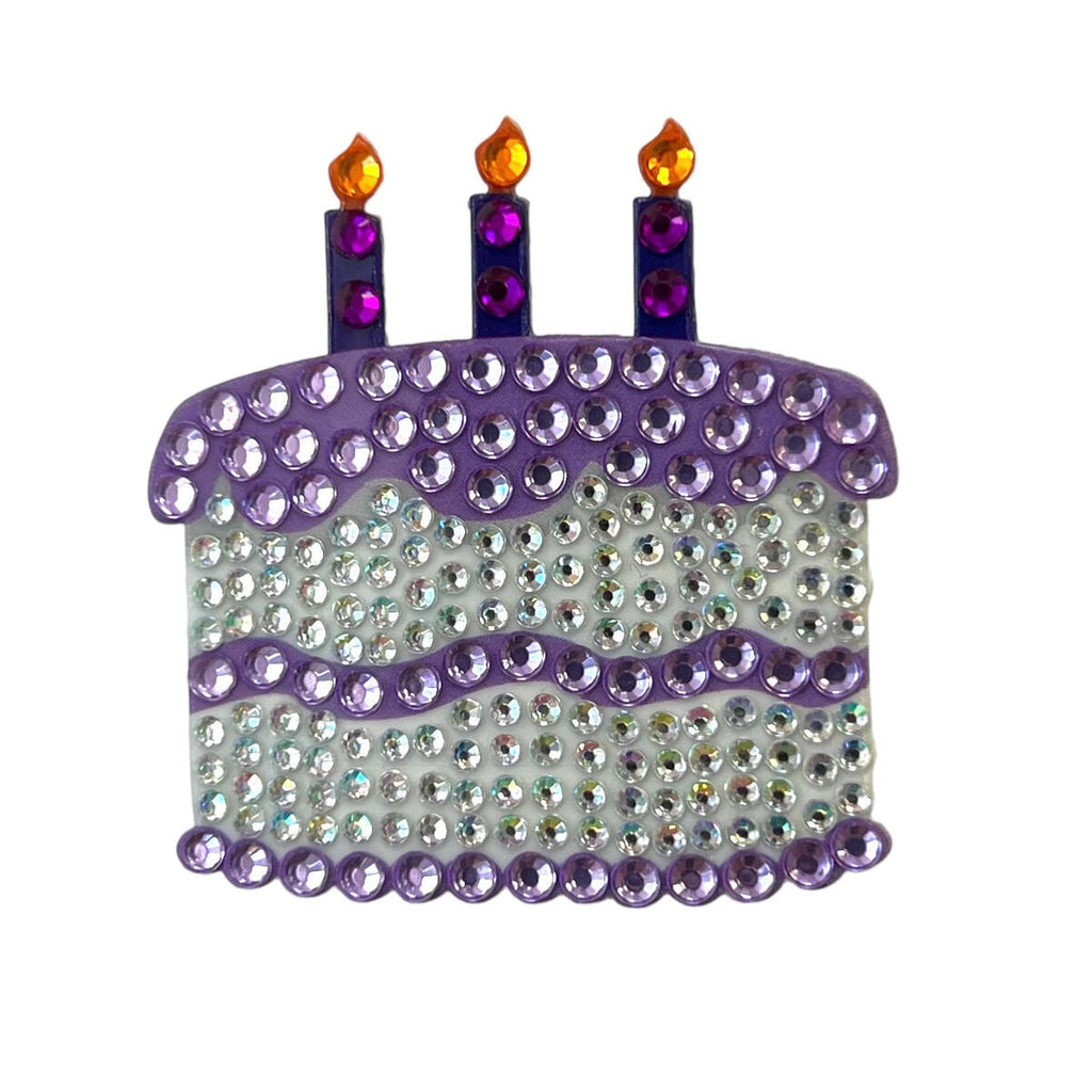Purple Birthday Cake - Meems