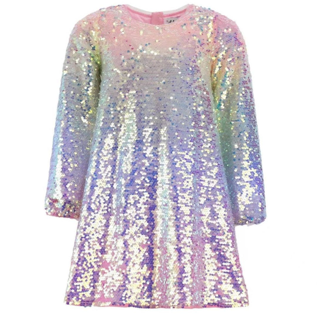 Sequin Ombre Party Dress - Meems