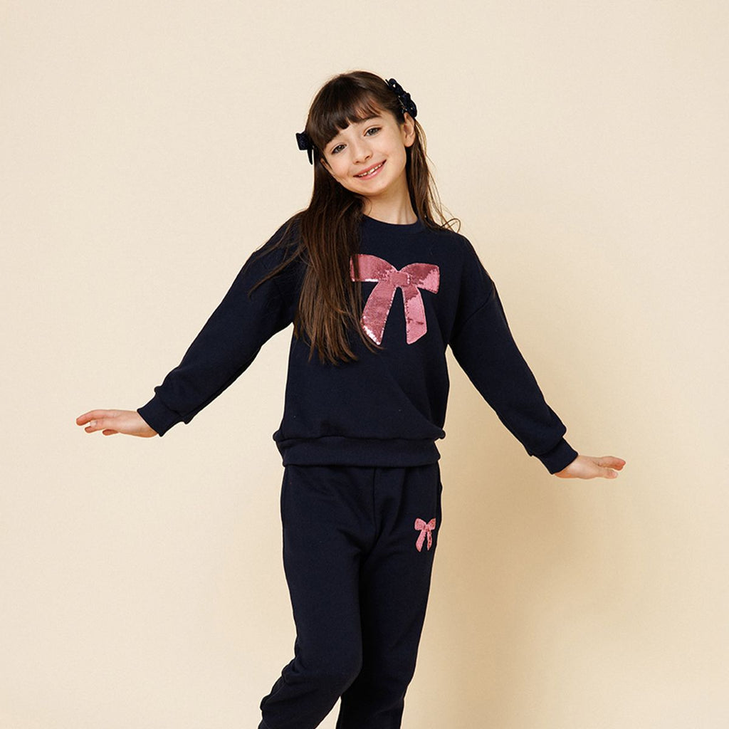 LuLu Bow Sweatshirt - Meems