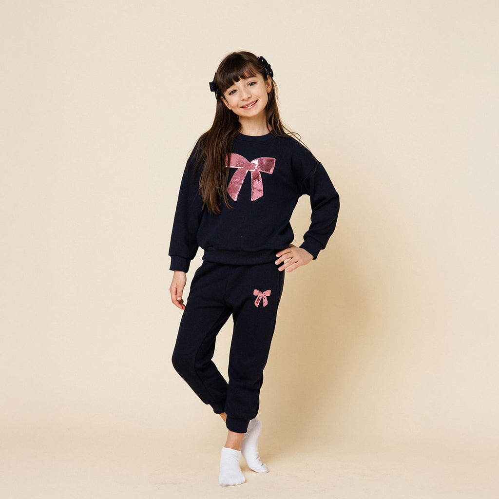 LuLu Bow Sweatshirt - Meems