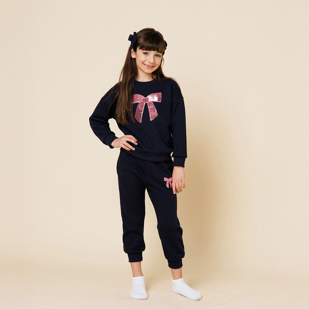 LuLu Bow Sweatshirt - Meems