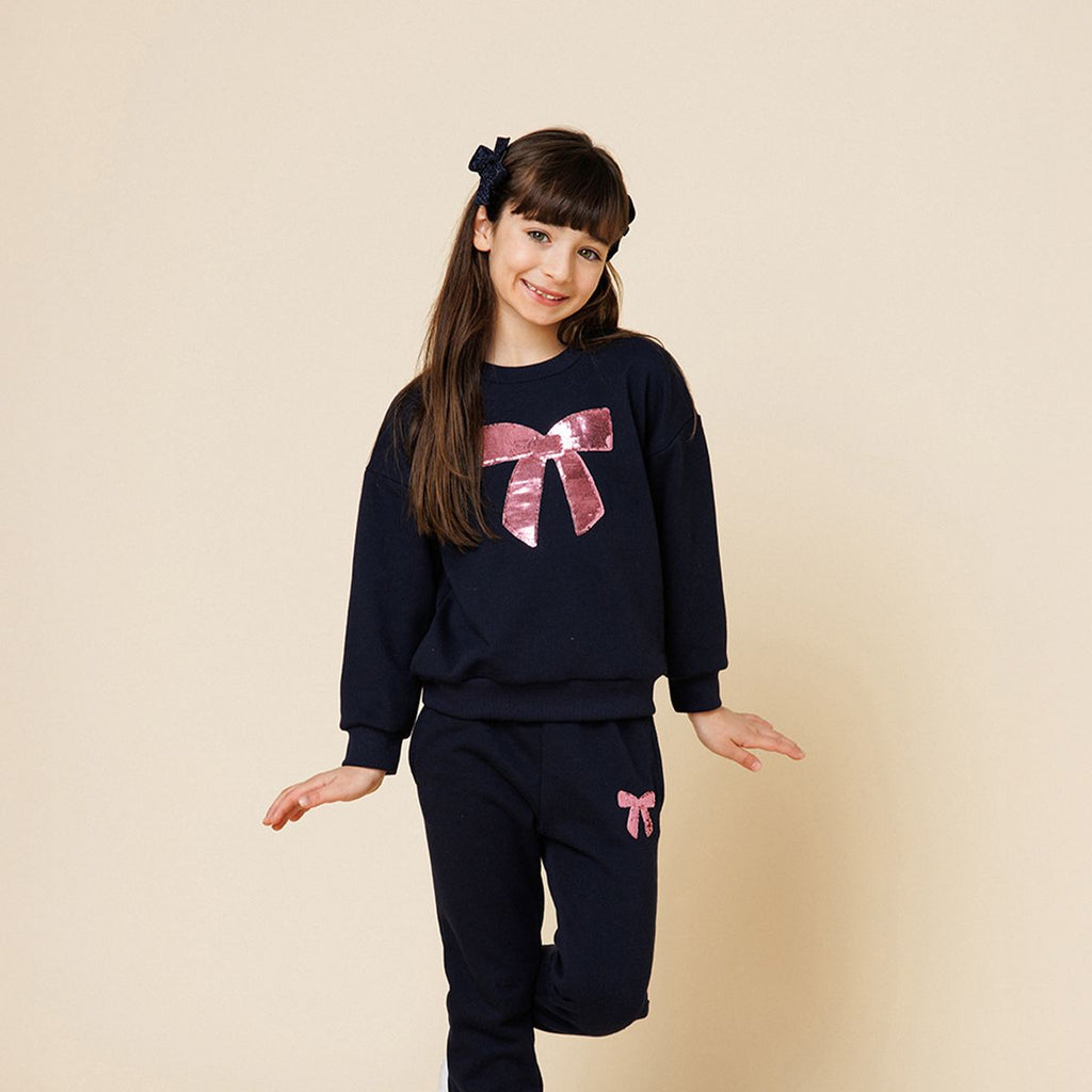 LuLu Bow Sweatshirt - Meems