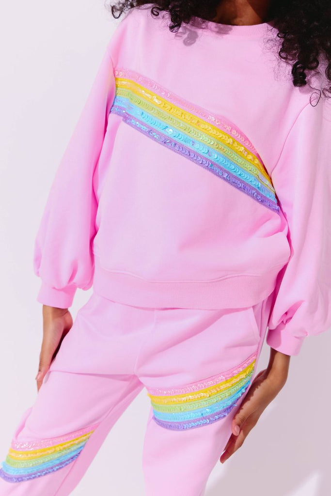 Pink Rainbow Stripe Set - Meems