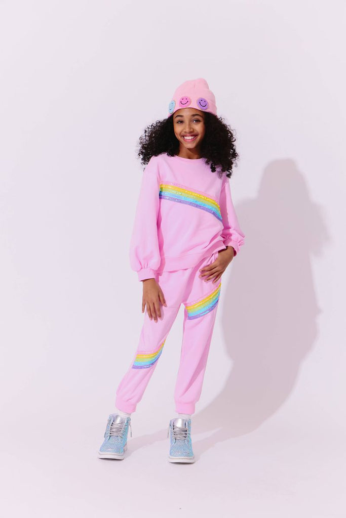 Pink Rainbow Stripe Set - Meems
