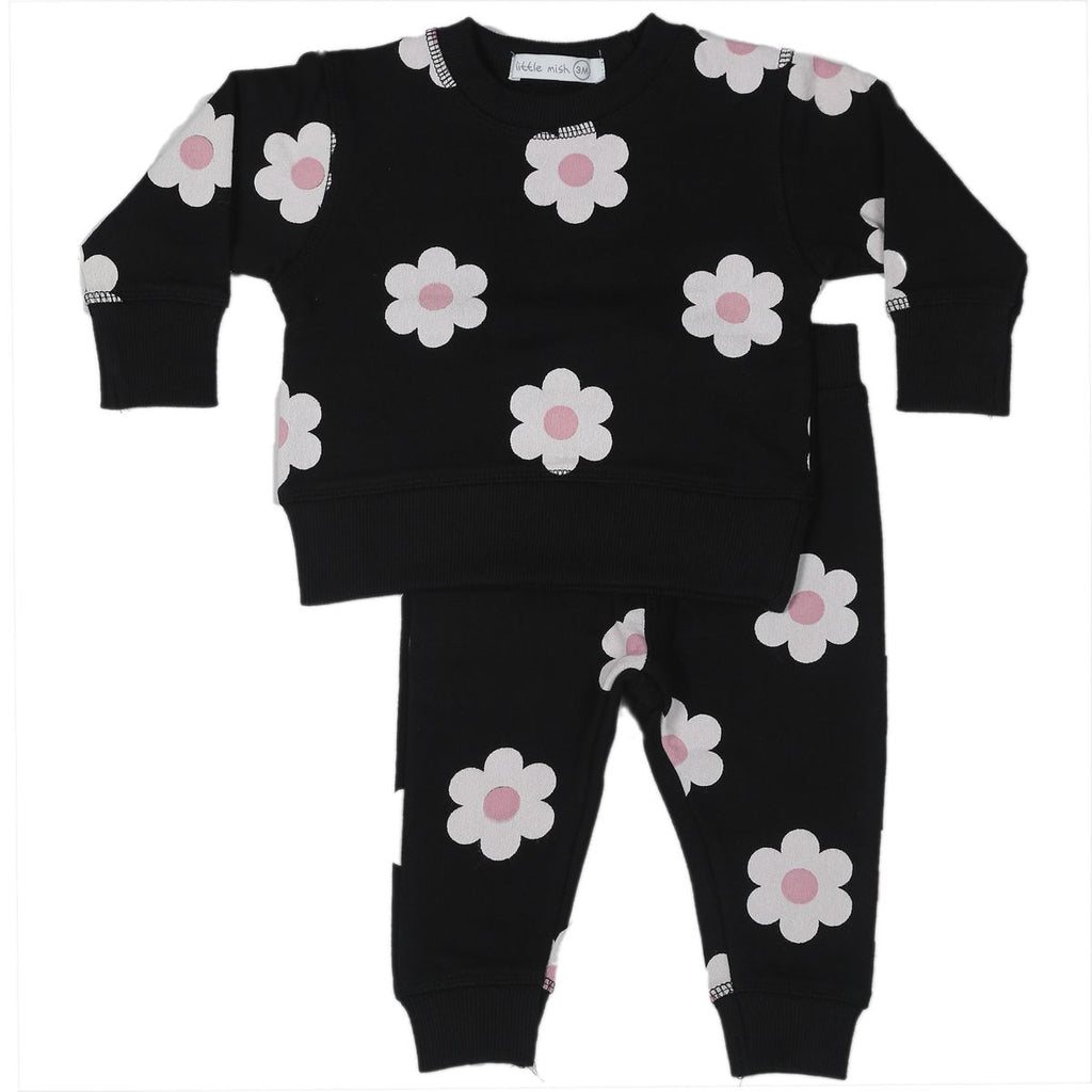 Flowers French Terry Set - Meems