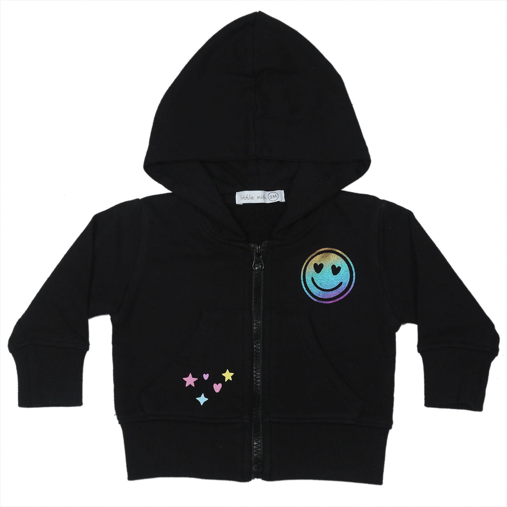 Multi Smile Zip Hoodie - Meems