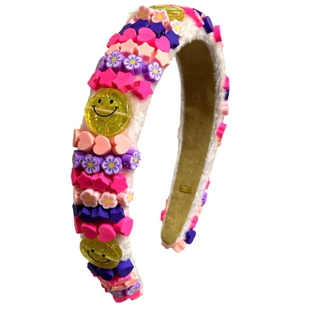 3D Charm and Smile Headband - Meems