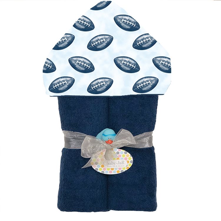 Football Deluxe Hooded Towel - Meems