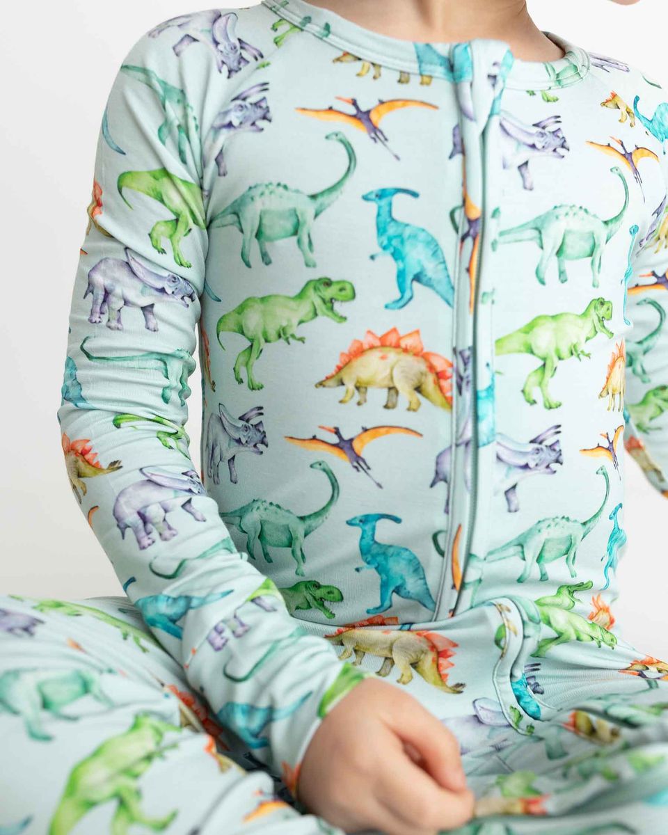 Landon Dinosaurs Poppy Convertible Romper