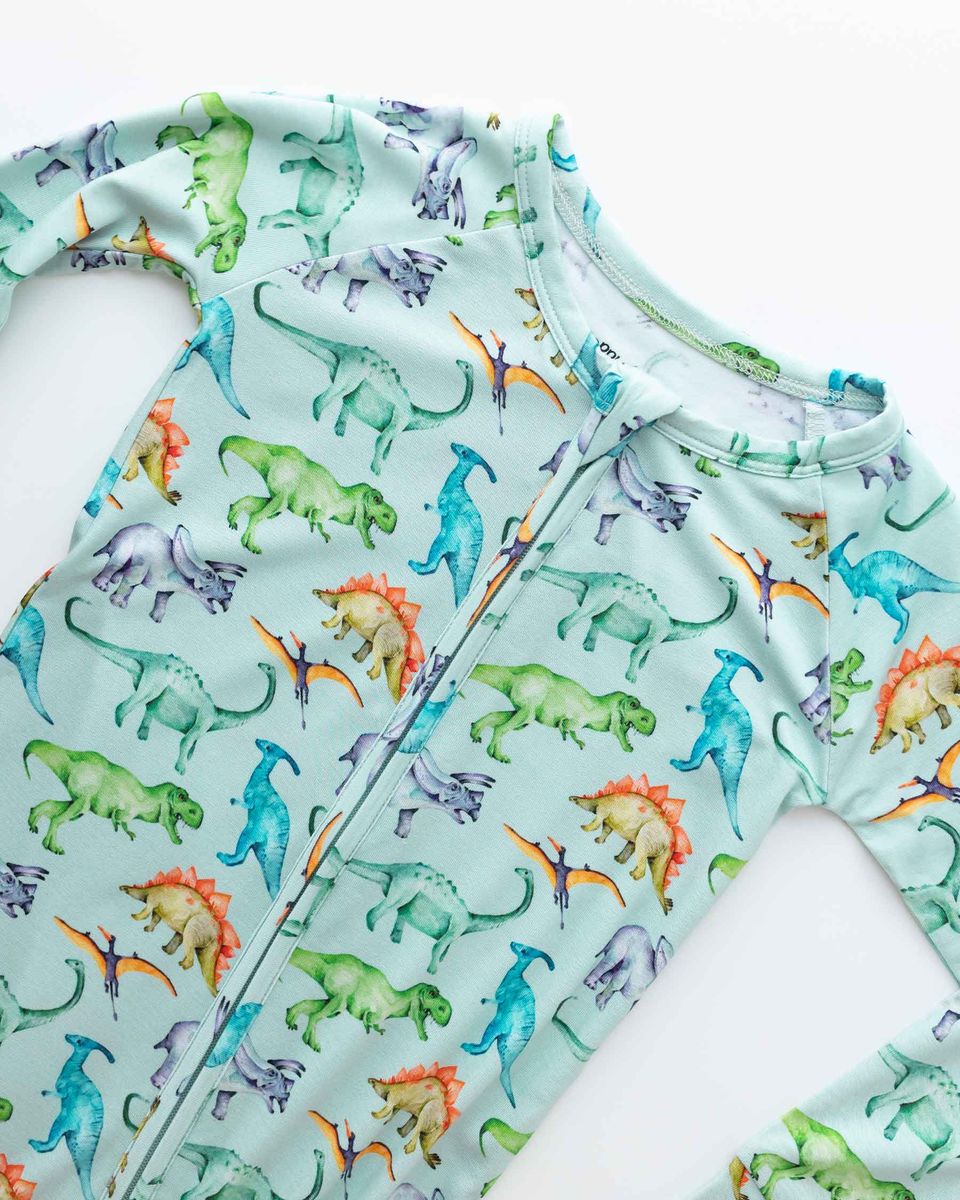 Landon Dinosaurs Poppy Convertible Romper