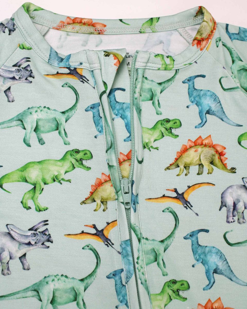 Landon Dinosaurs Poppy Convertible Romper