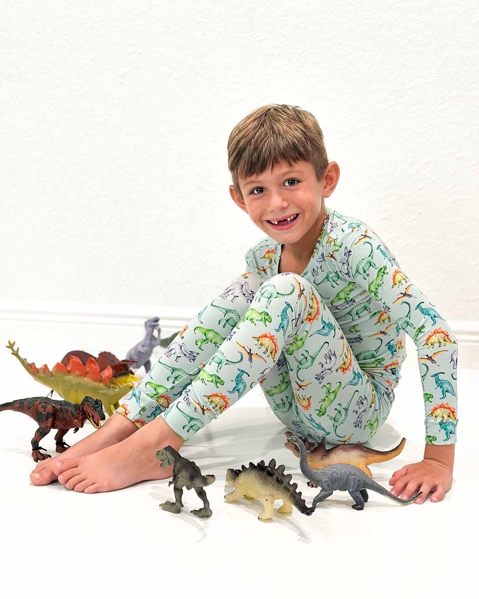 Landon Dinosaurs Pajama Set - Meems