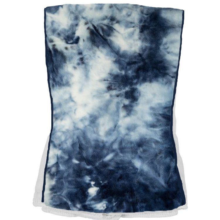 Navy Tie Dye Burp Cloth - Meems