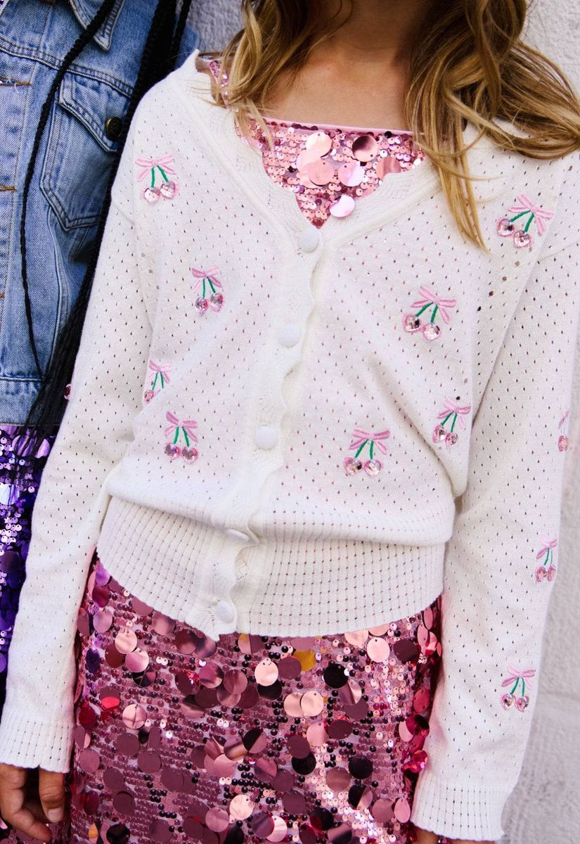 Cherry on Top Cardigan - Meems