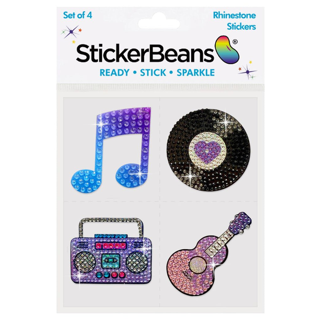 I Love Music Set of 4 - Meems