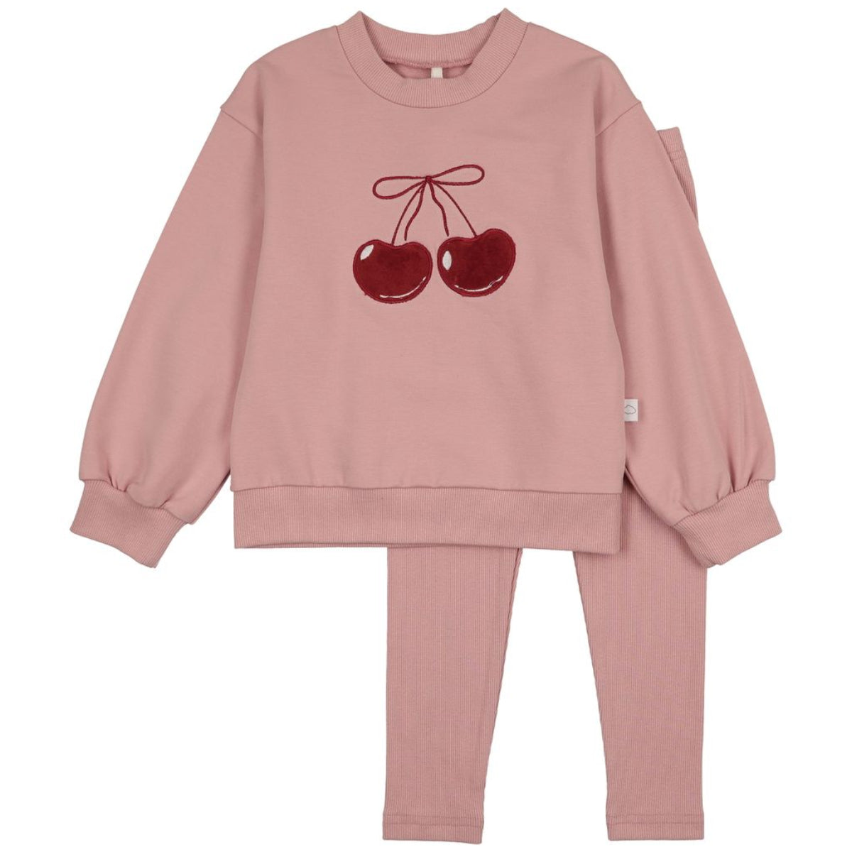Cherry Sweatshirt Set