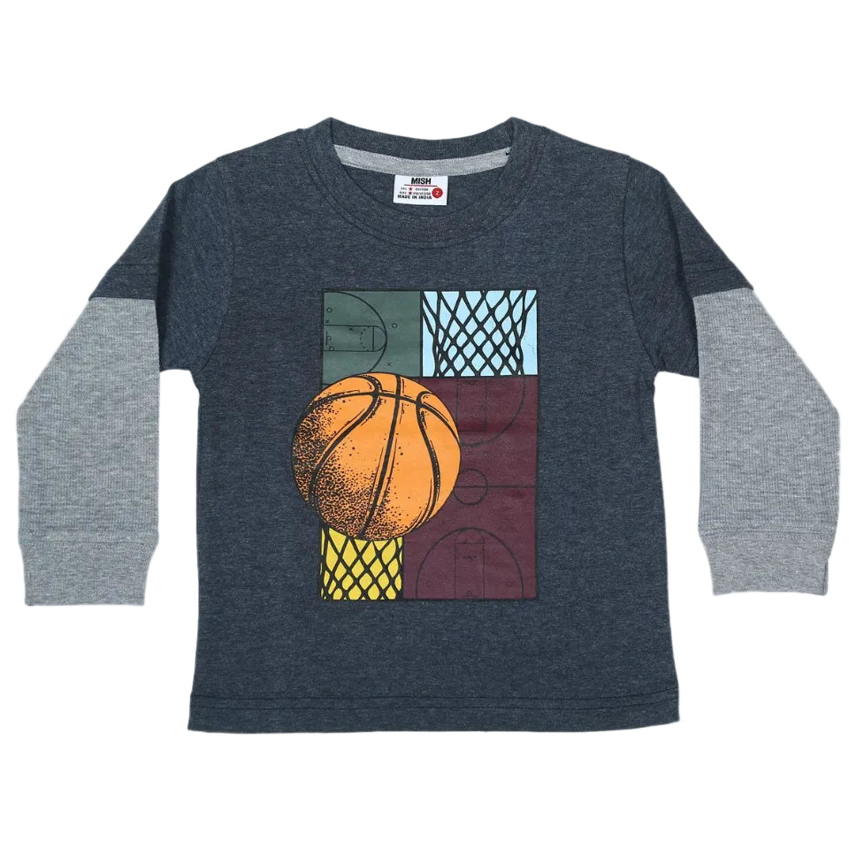 BBall Geo LS Shirt