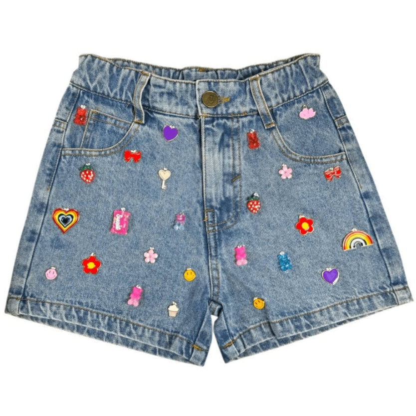 Cutie Charms Denim Short - Meems
