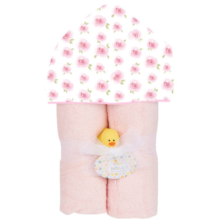 Rosebuds Deluxe Hooded Towel
