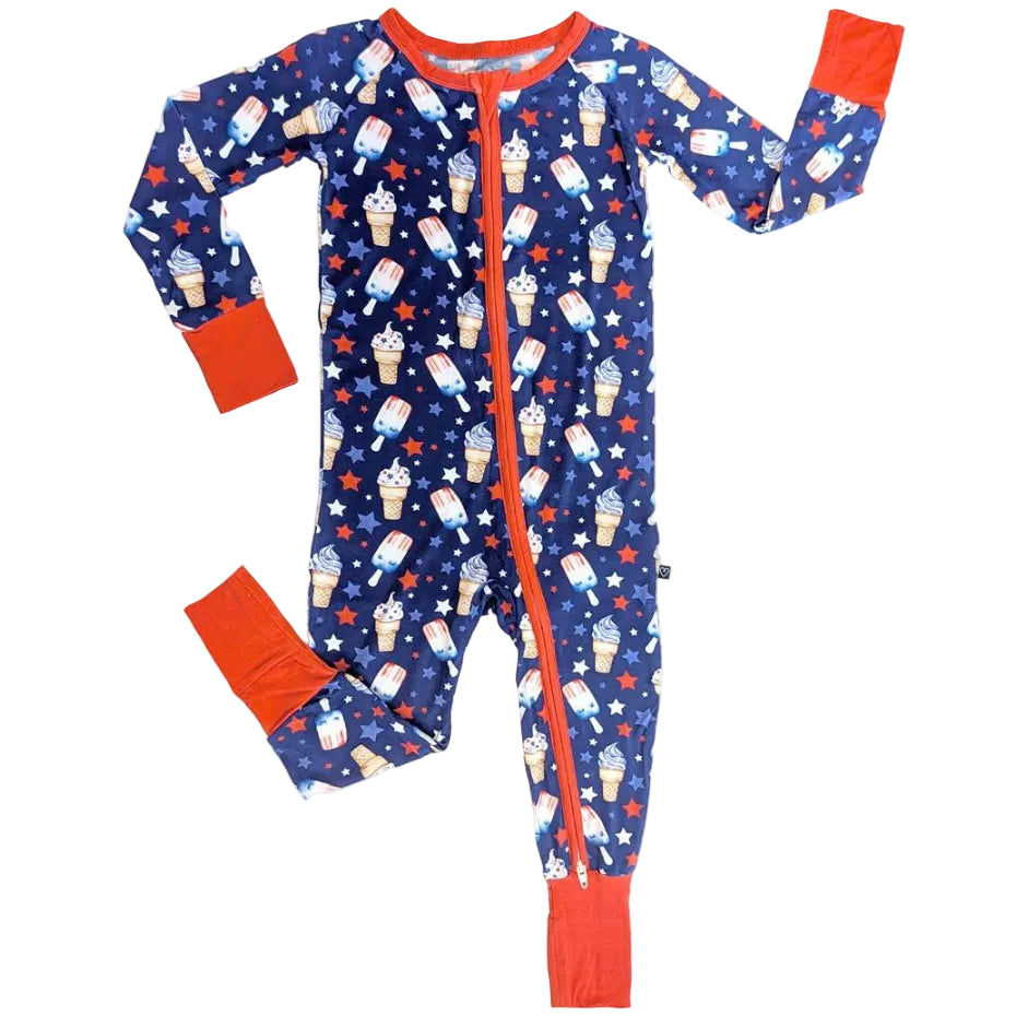 Franklin Ice Cream Convertible Romper - Meems