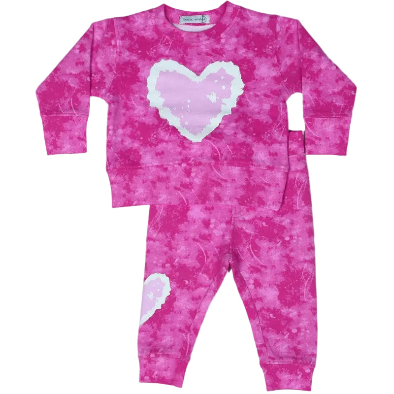 Tie Dye Heart Set