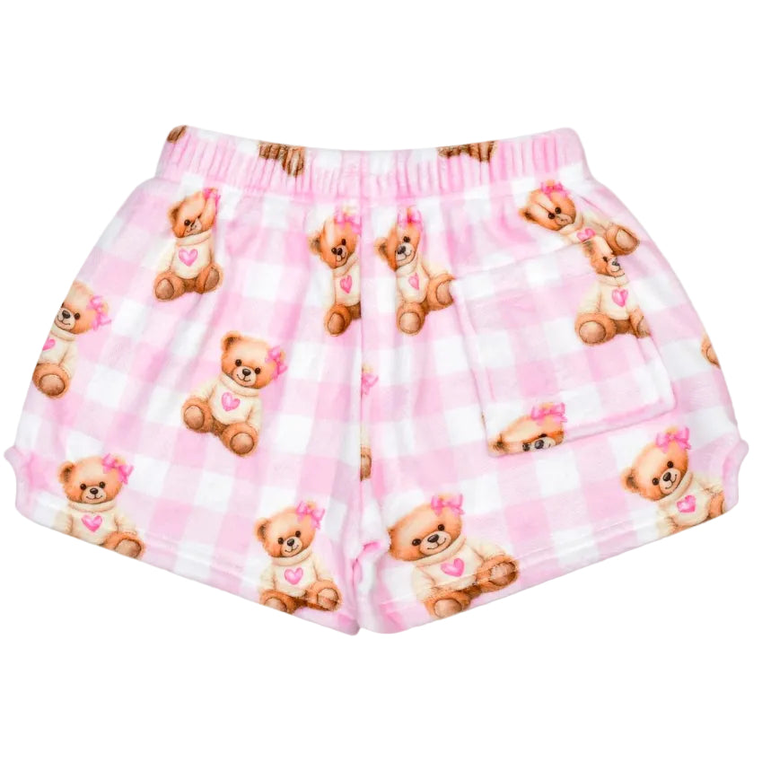 Beary Coquette Plush Shorts
