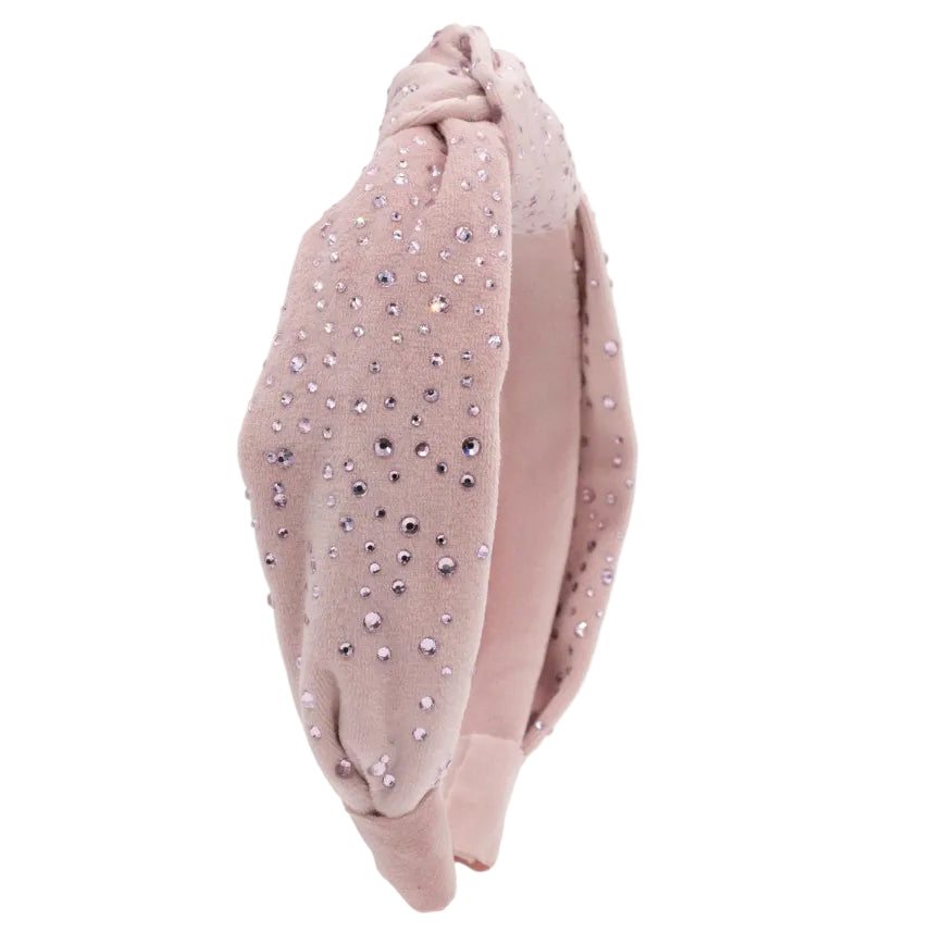 Pink Rhinestone Headband
