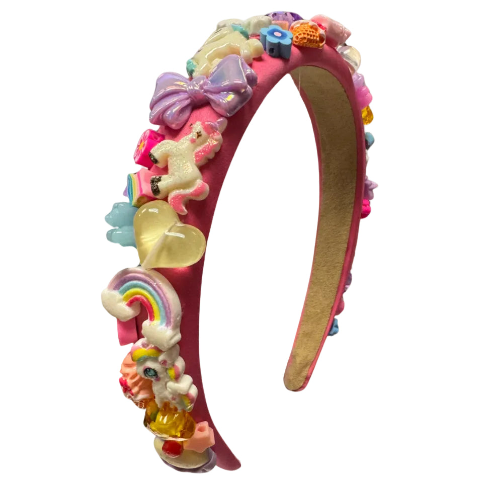 Pink Charm Headband