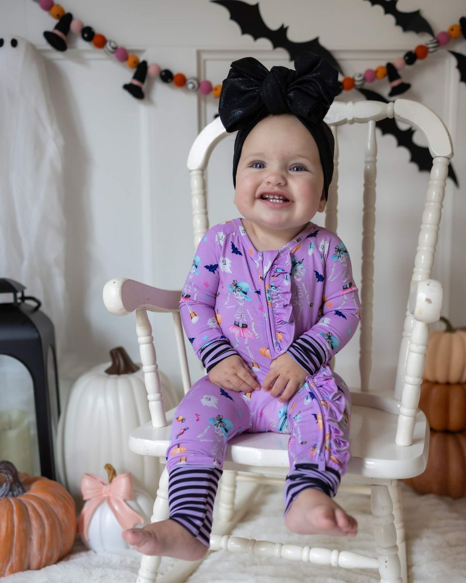 Halloween Blair Ruffled Convertible Romper