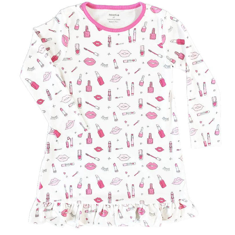 Makeup LS Sleep Dress - Meems