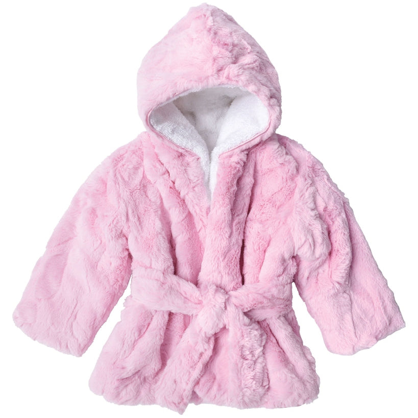 Pink Hooded Robe