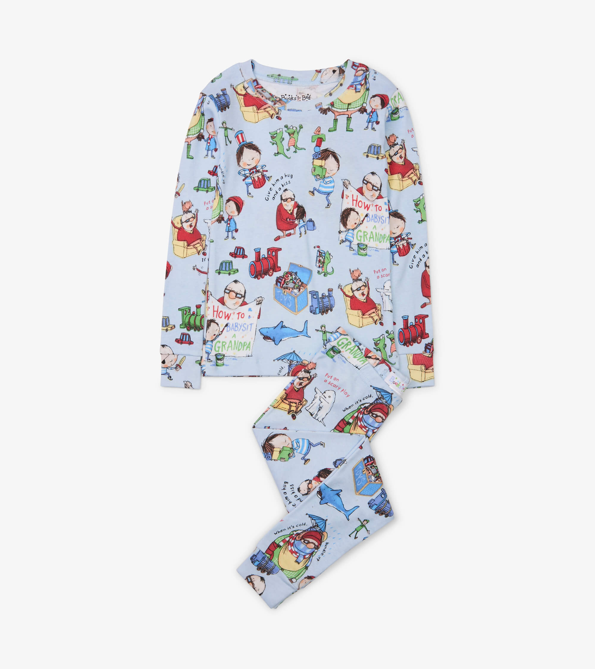 How To Babysit Grandpa PJ & Book Set