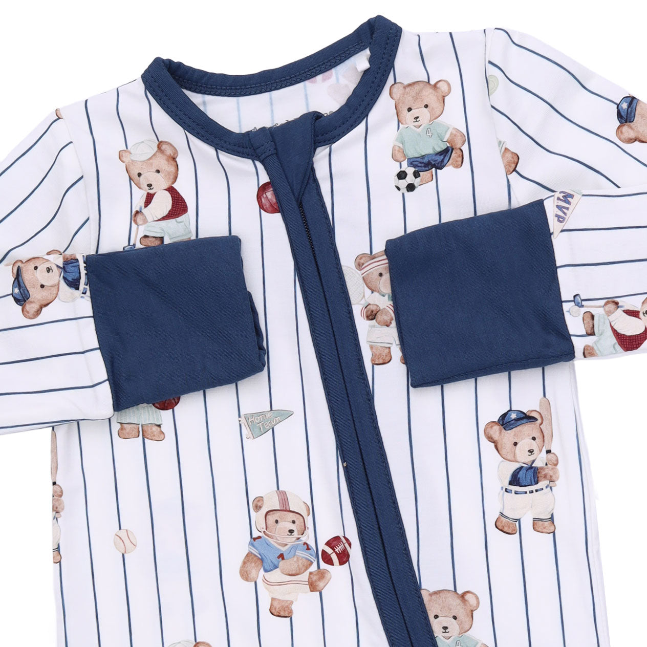 Mixed Sports Bears Convertible Romper