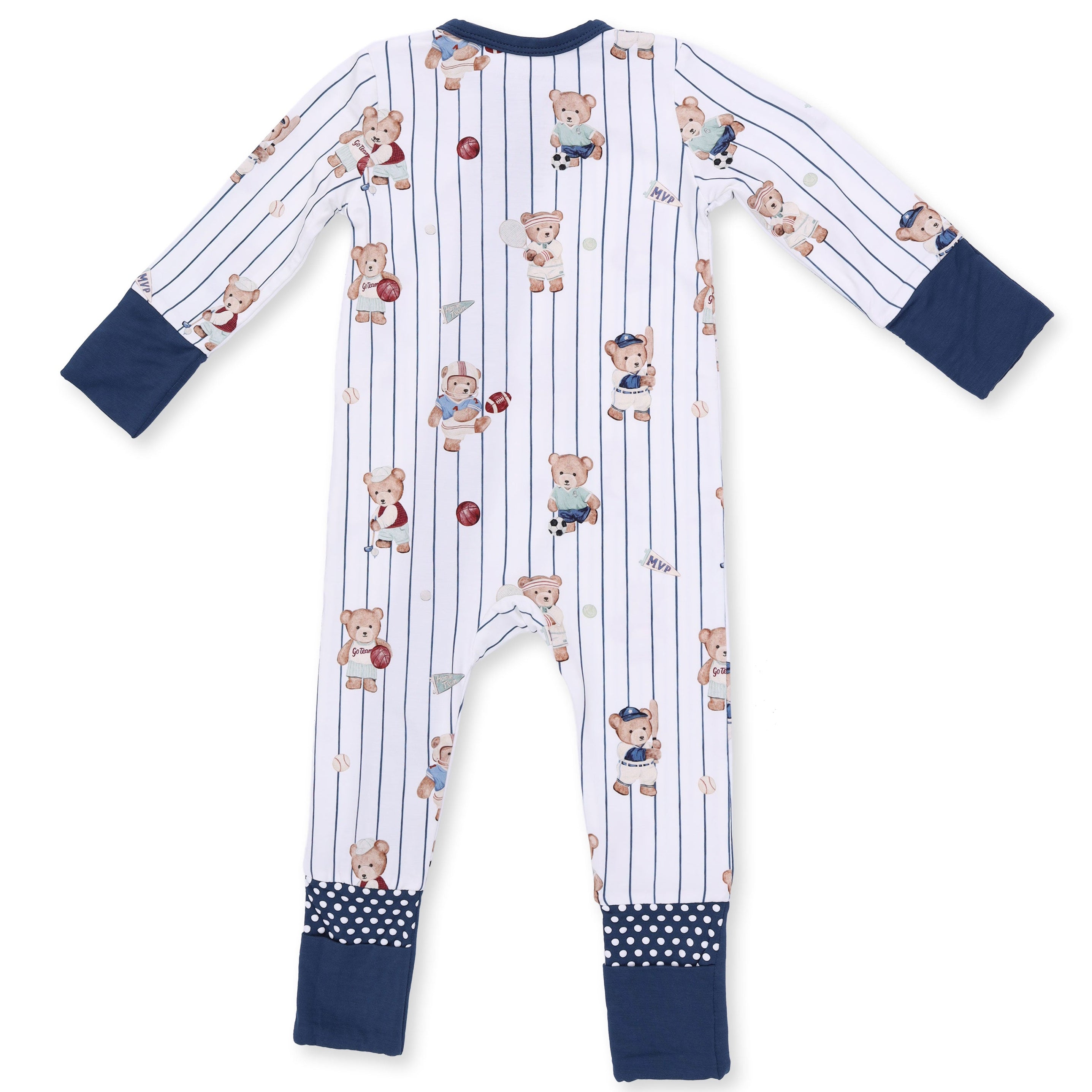 Mixed Sports Bears Convertible Romper