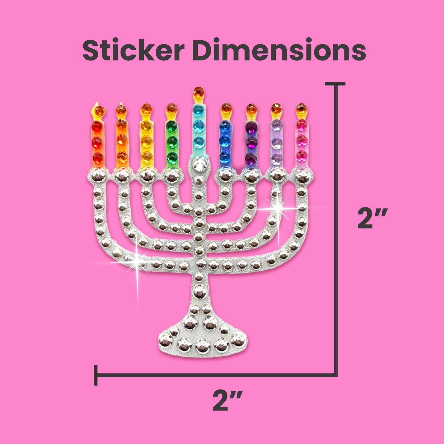 Chanukah Sticker Pack (Set of 4)