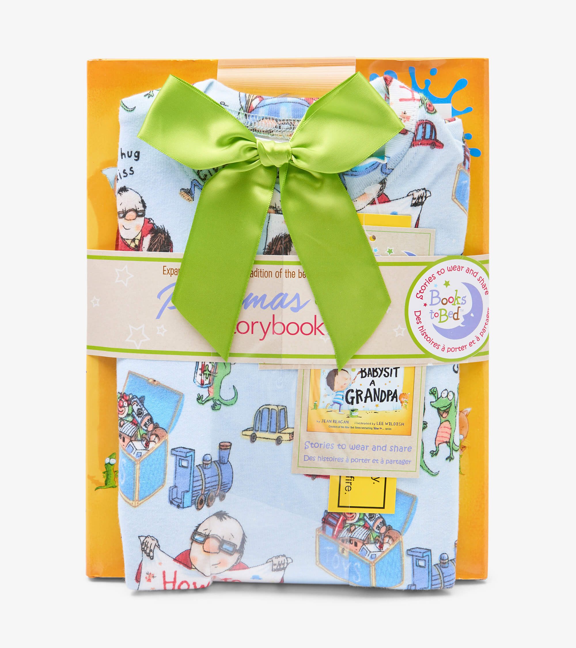 How To Babysit Grandpa PJ & Book Set