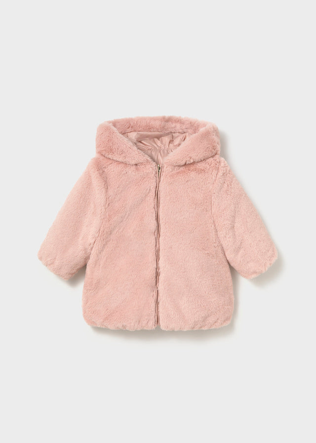 Reversible Faux Fur Puffer