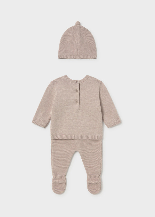 Cable Knit 3pc Sweater Set
