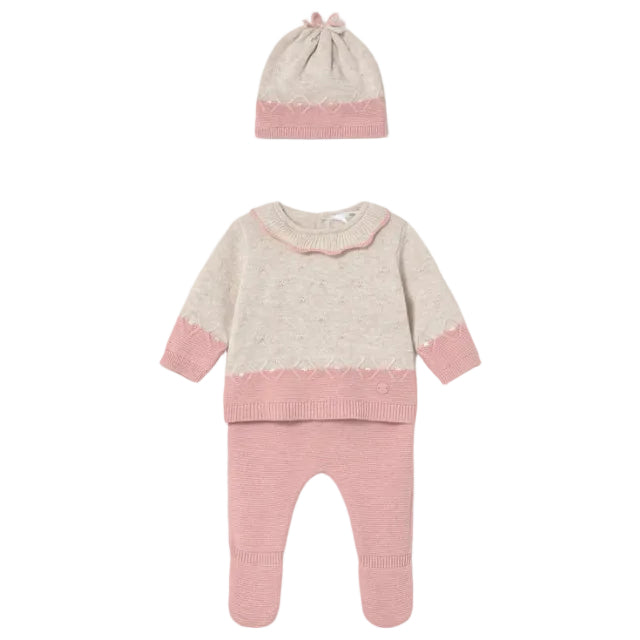 Collared 3pc Sweater Set