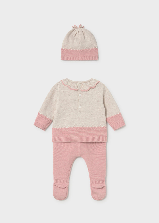 Collared 3pc Sweater Set