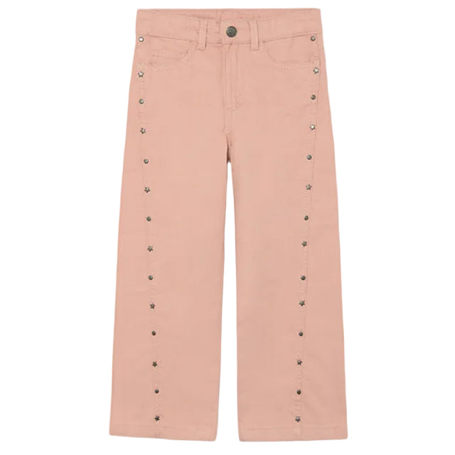 Studded Wide Leg Jeans
