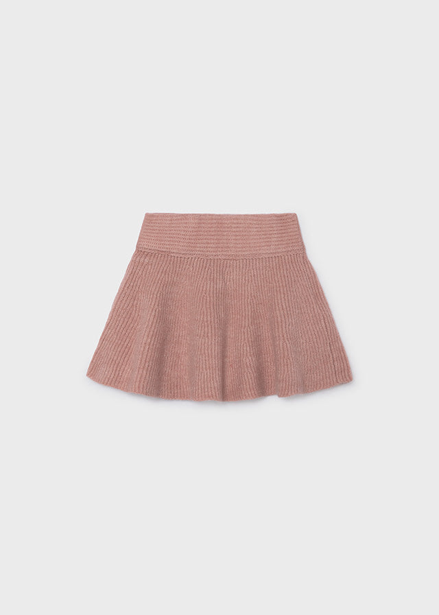 Scattered Pearl Knit Skirt