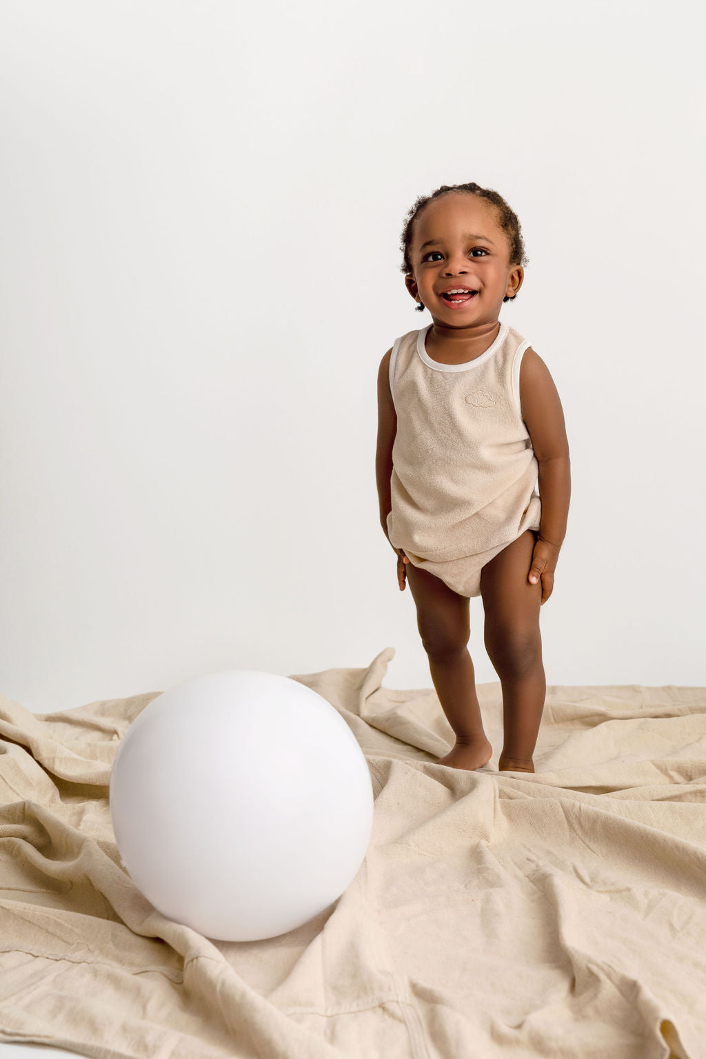 Terry Baby Shortie Set