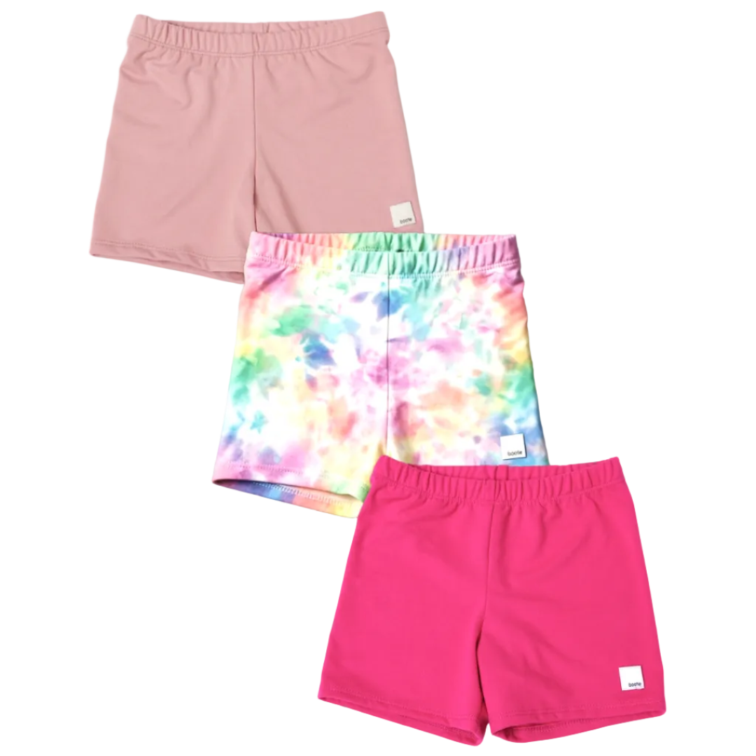 Play All Day 3-Pack Hot Pink-Pink-Tie Dye