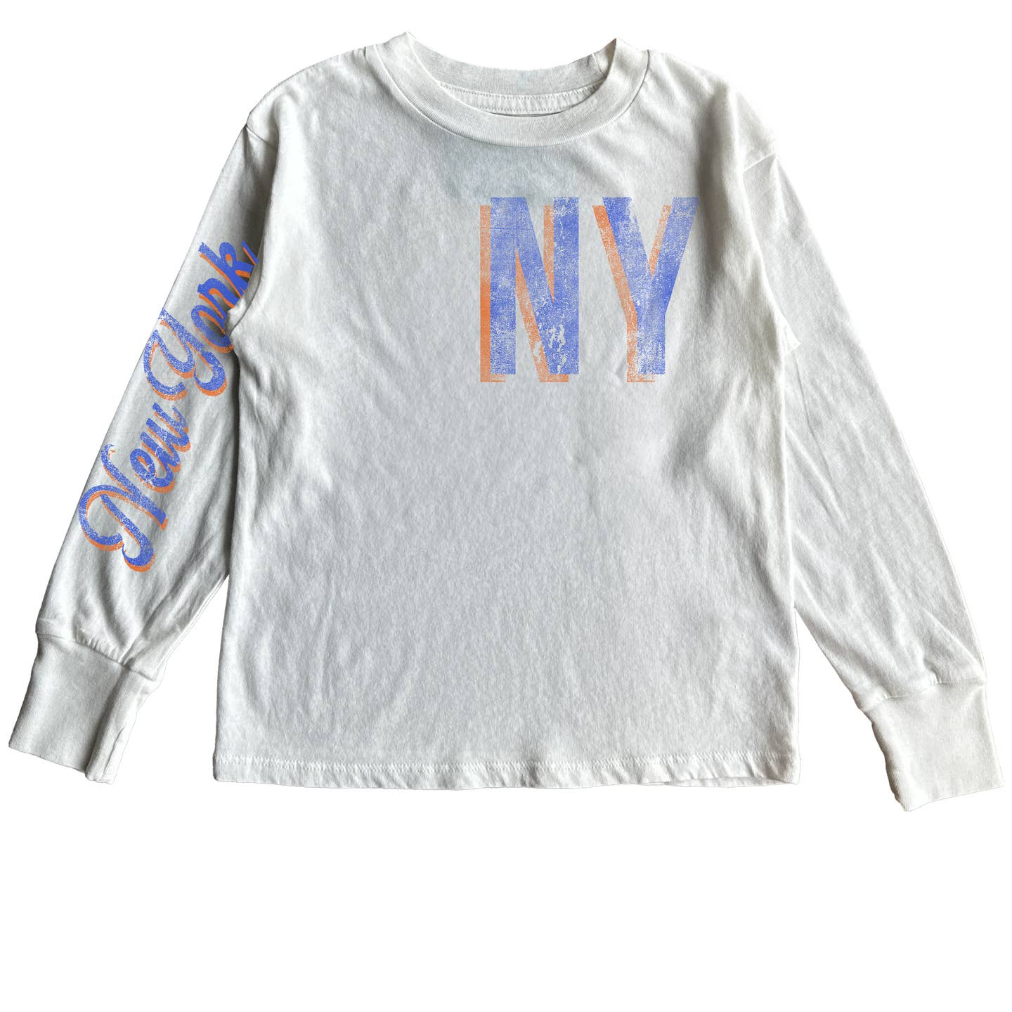 Orange & Blue NY Champions Long Sleeve Tee