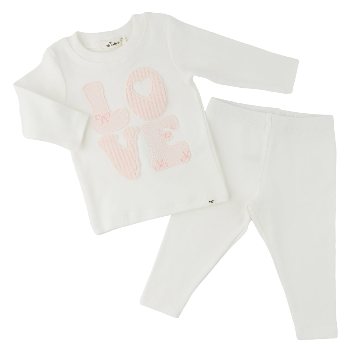 Stacked Love Baby Rib 2pc Set