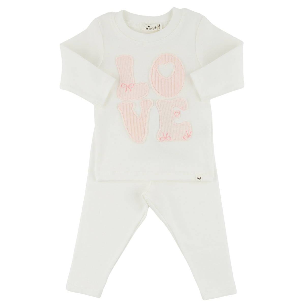 Stacked Love Baby Rib 2pc Set