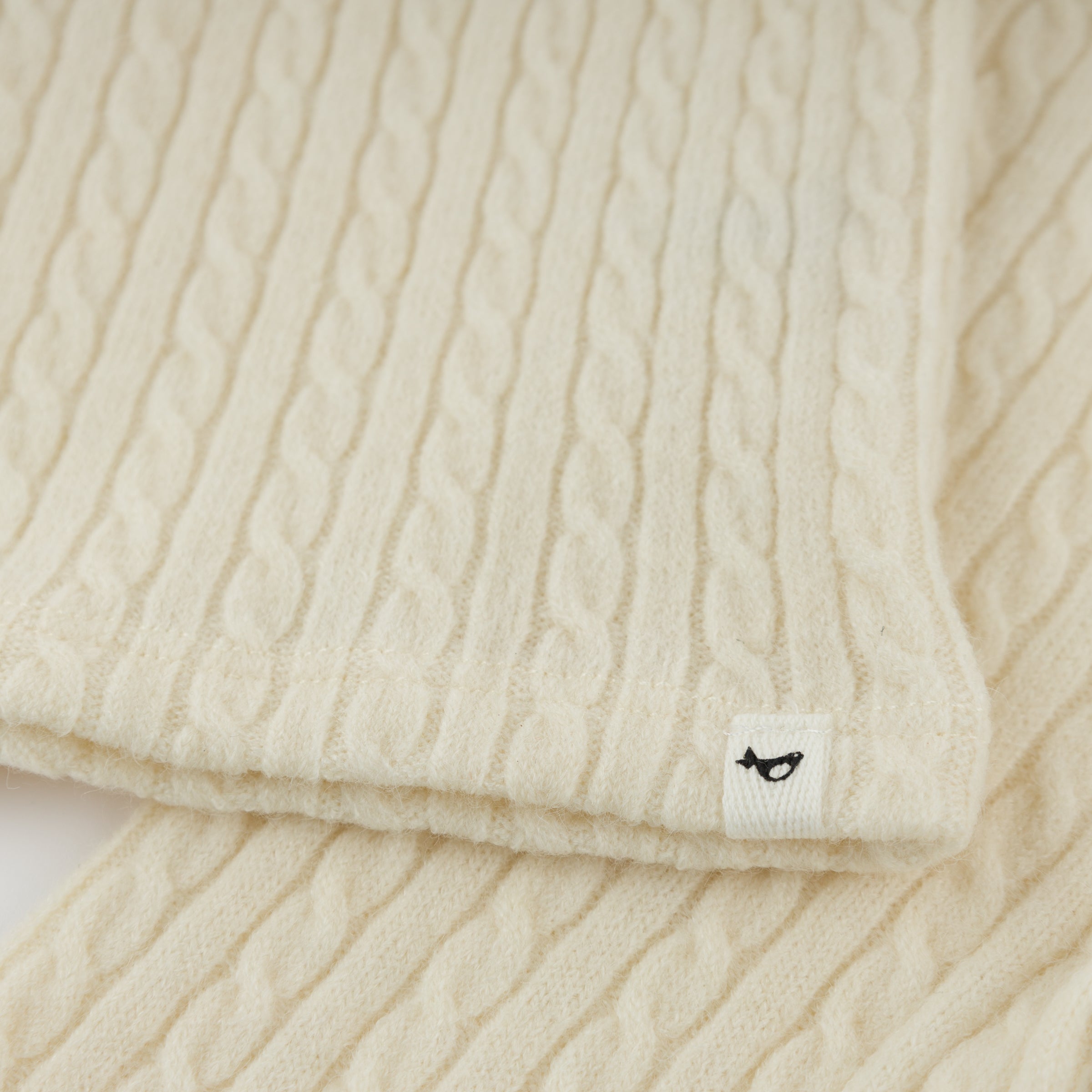 Natural Cable Knit 2 Pc Set