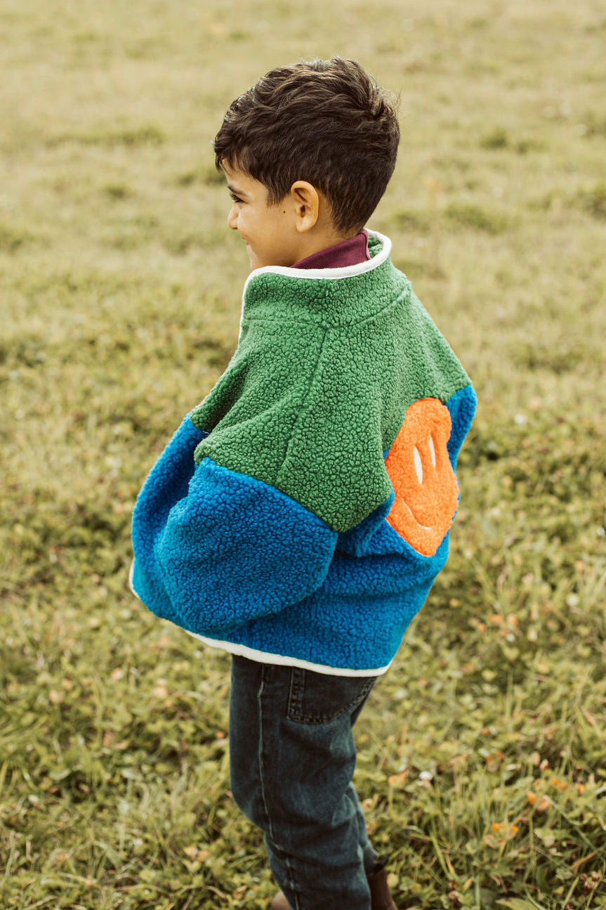 Funky Smiley Little Teddy Jacket